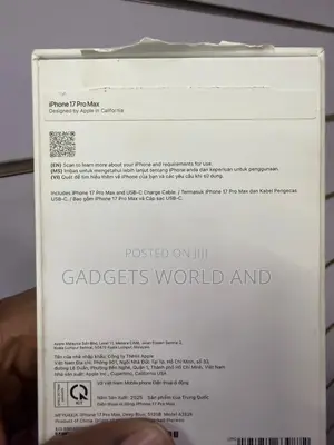 New Apple iPhone 17 Pro Max 512 GB Blue