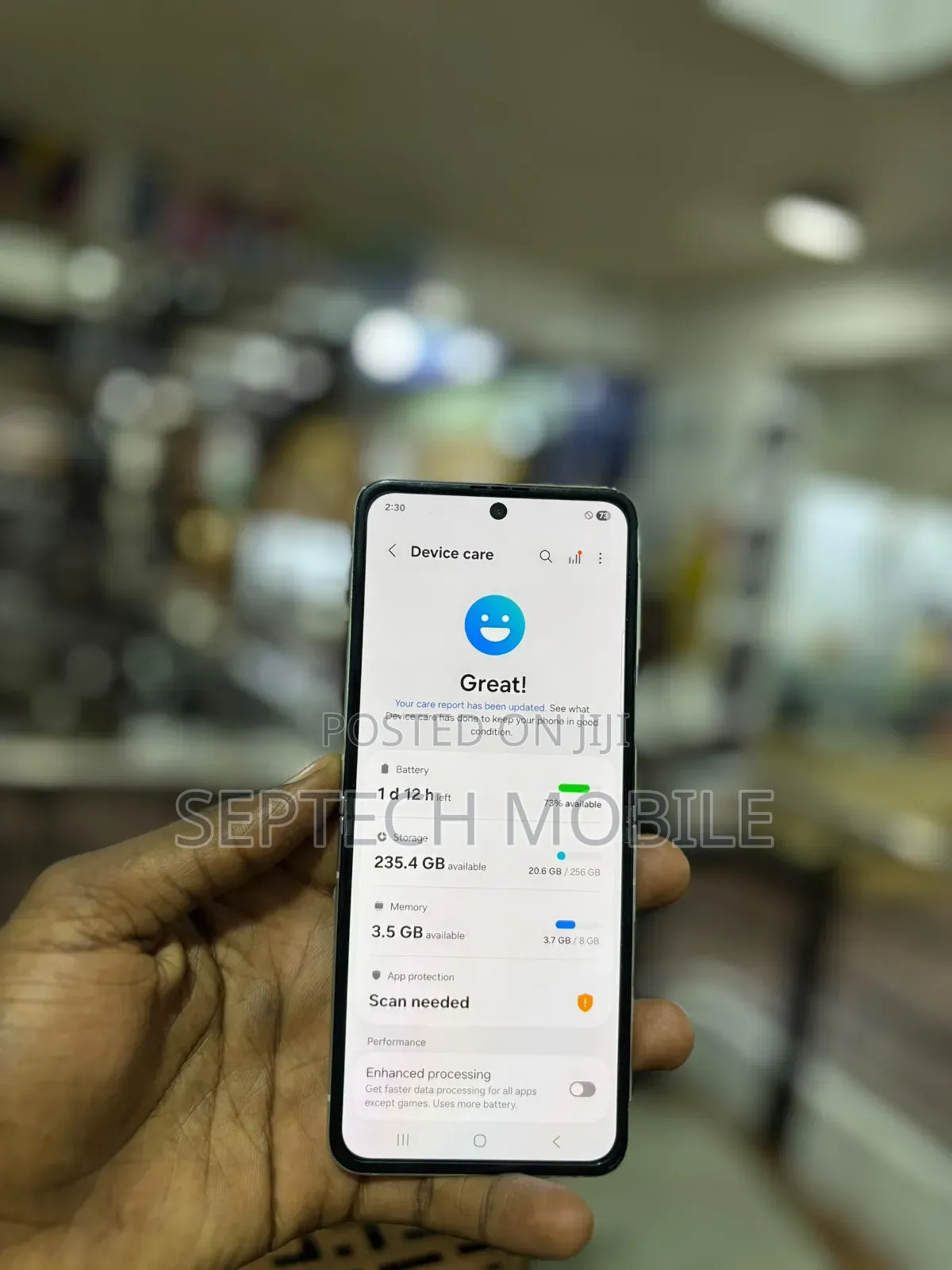 New Samsung Galaxy Z Flip4 256 GB White
