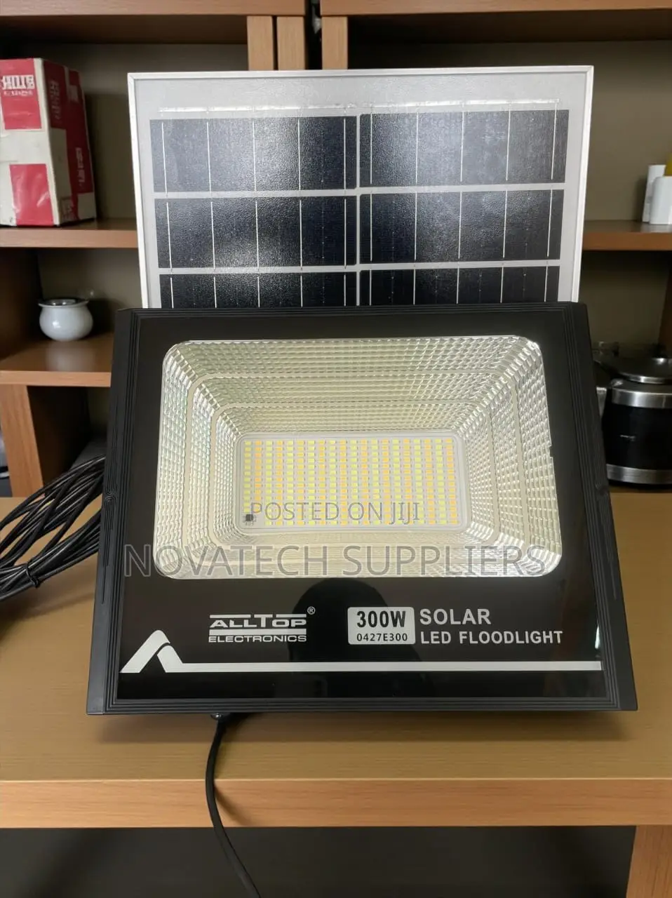 Original Alltop 300w Solar Flood Light – High Brightness Led