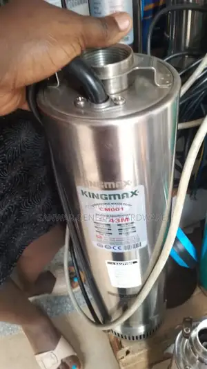 43m-Submersible Water Pumps.(Sucks From Bottom) Stainless Steel.