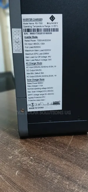 Sumry Hybrid Inverter Kva / 6200watts