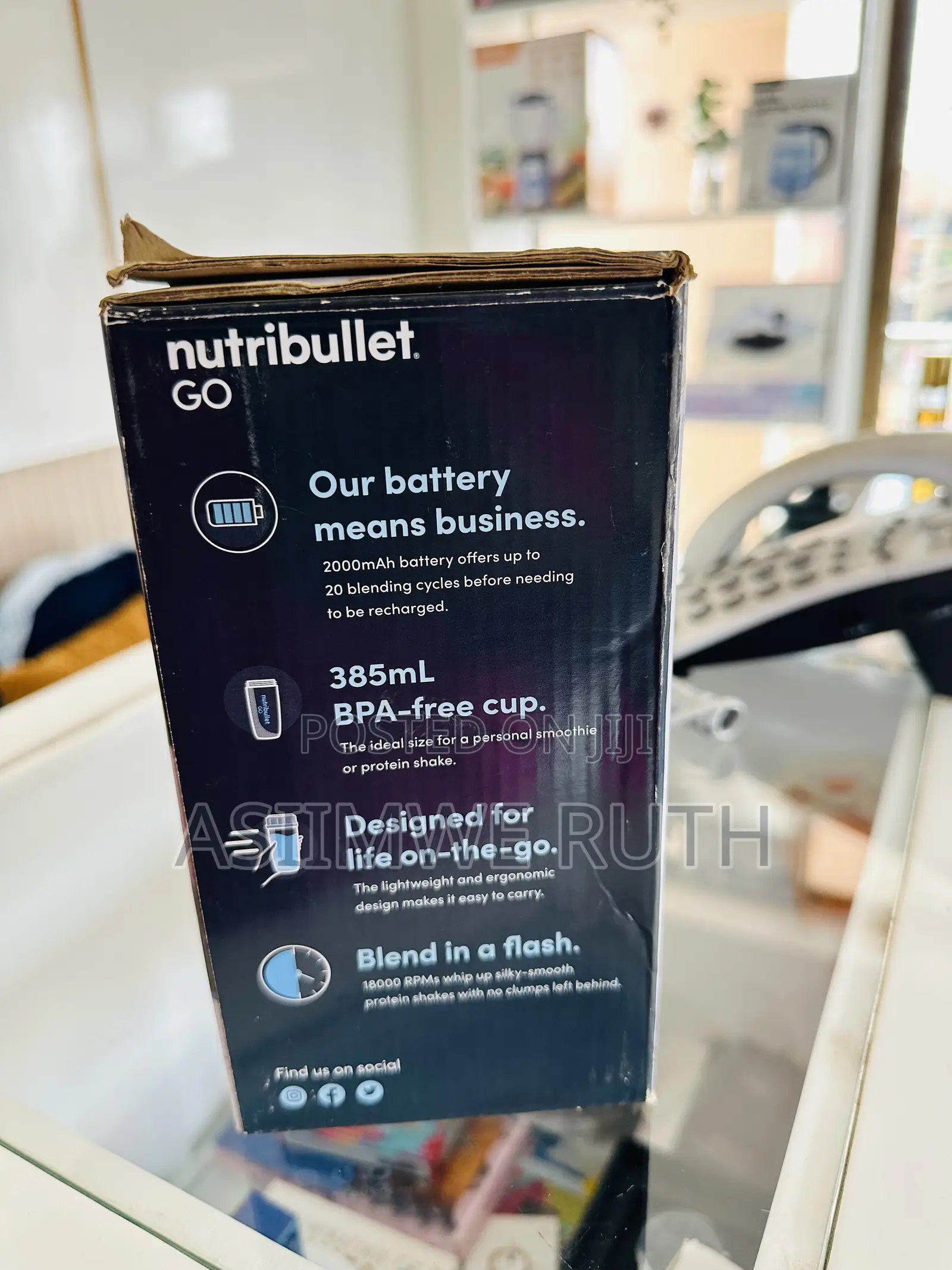 Nutribullet Go Portable Blender