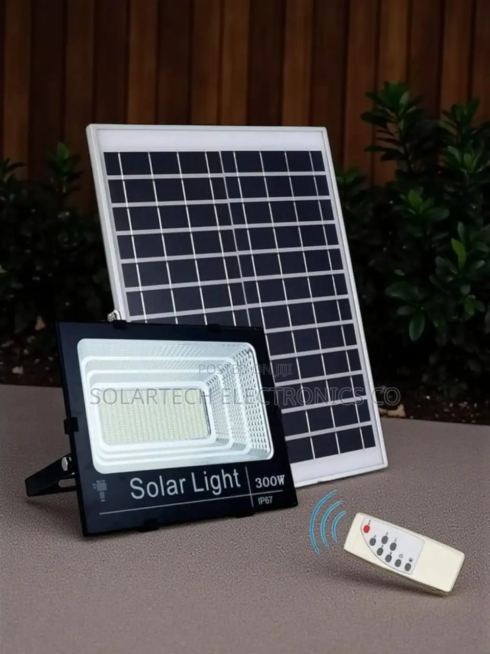 300w Durable Led Solar Flood Light – Automatic Very Bright