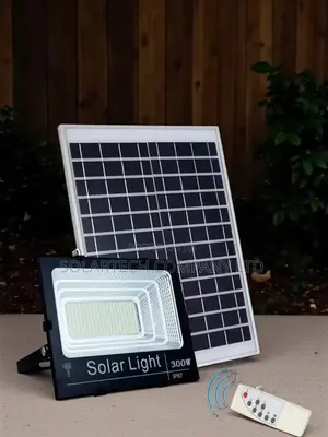 300w Led Solar Security Flood Light – Inbuilt Battery
