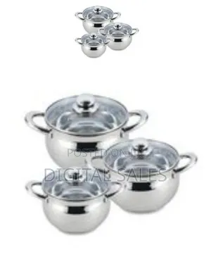 6 Pieces Set Of Heavy Duty Stainless