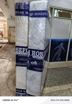 5x6 By10 Inches. Rose Foam Mattress High Density Smart