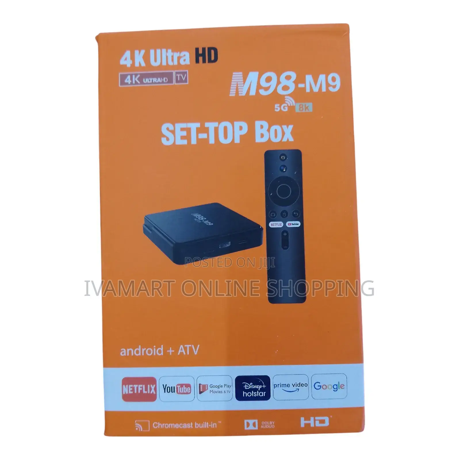 M9 Ultra Hd Android Tv Box - Turn Your Tv to Smart Tv