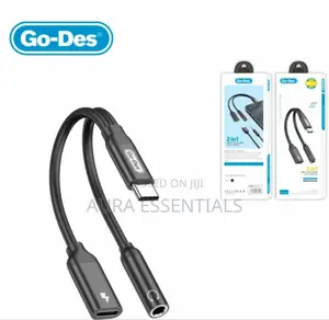 Go-Des Gd-Uc312 Type-C to 3.5mm Converter