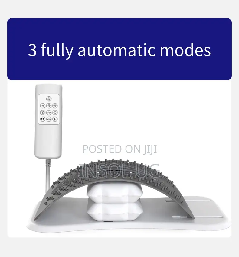 Electric Auto Back Stretcher With Ems Pulse Massager