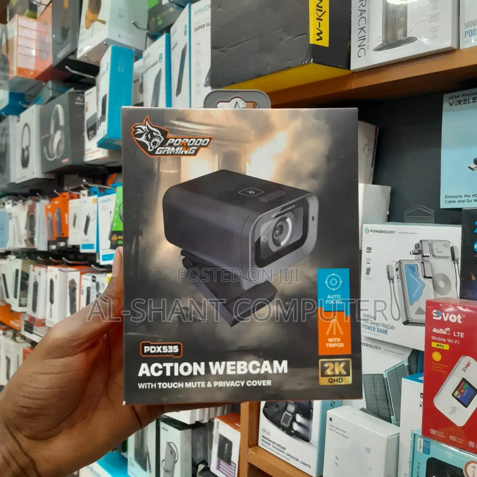Porodo Action Webcam/Porodo Pdx535 Webcam