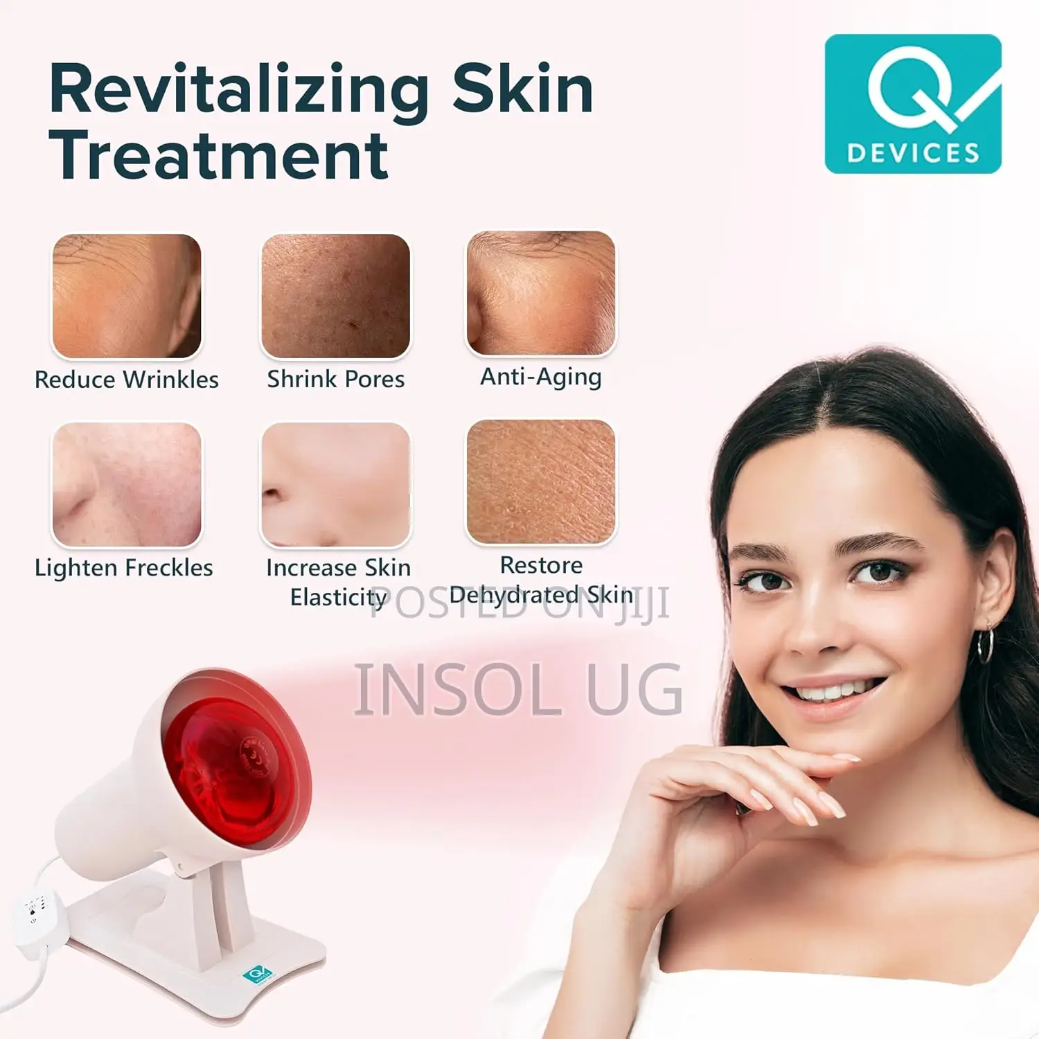 Portable Infrared Lamp For Pain Relied