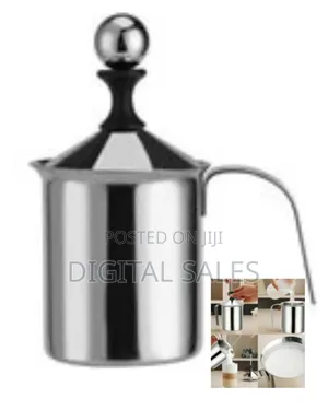Stainless Steel Manual Milk Frother