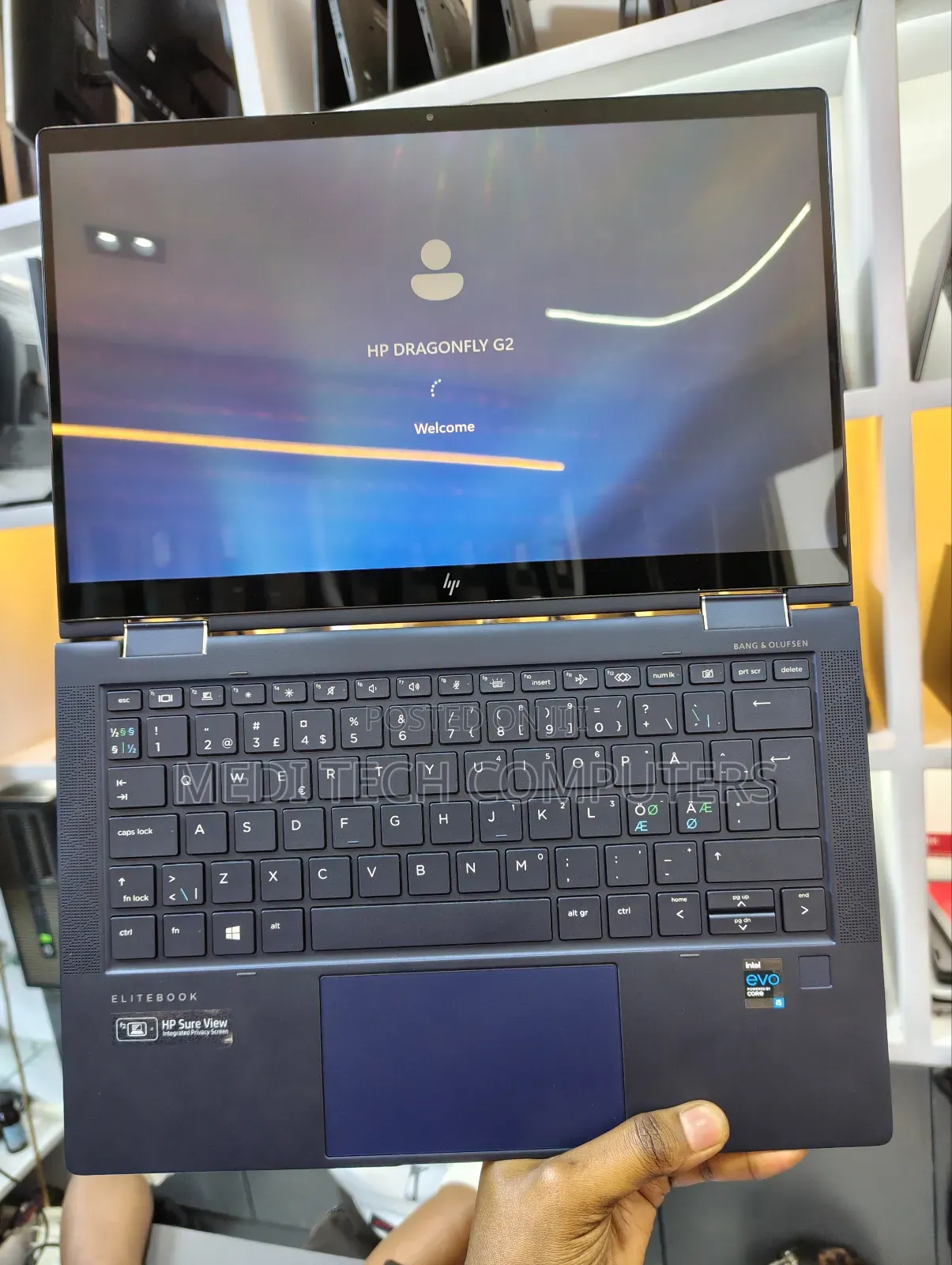 Laptop HP Dragonfly G2 8GB Intel Core i5 SSD 256GB