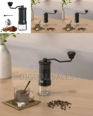 Premium Manual Coffee Grinder With Adjustable Ceramic Burrs