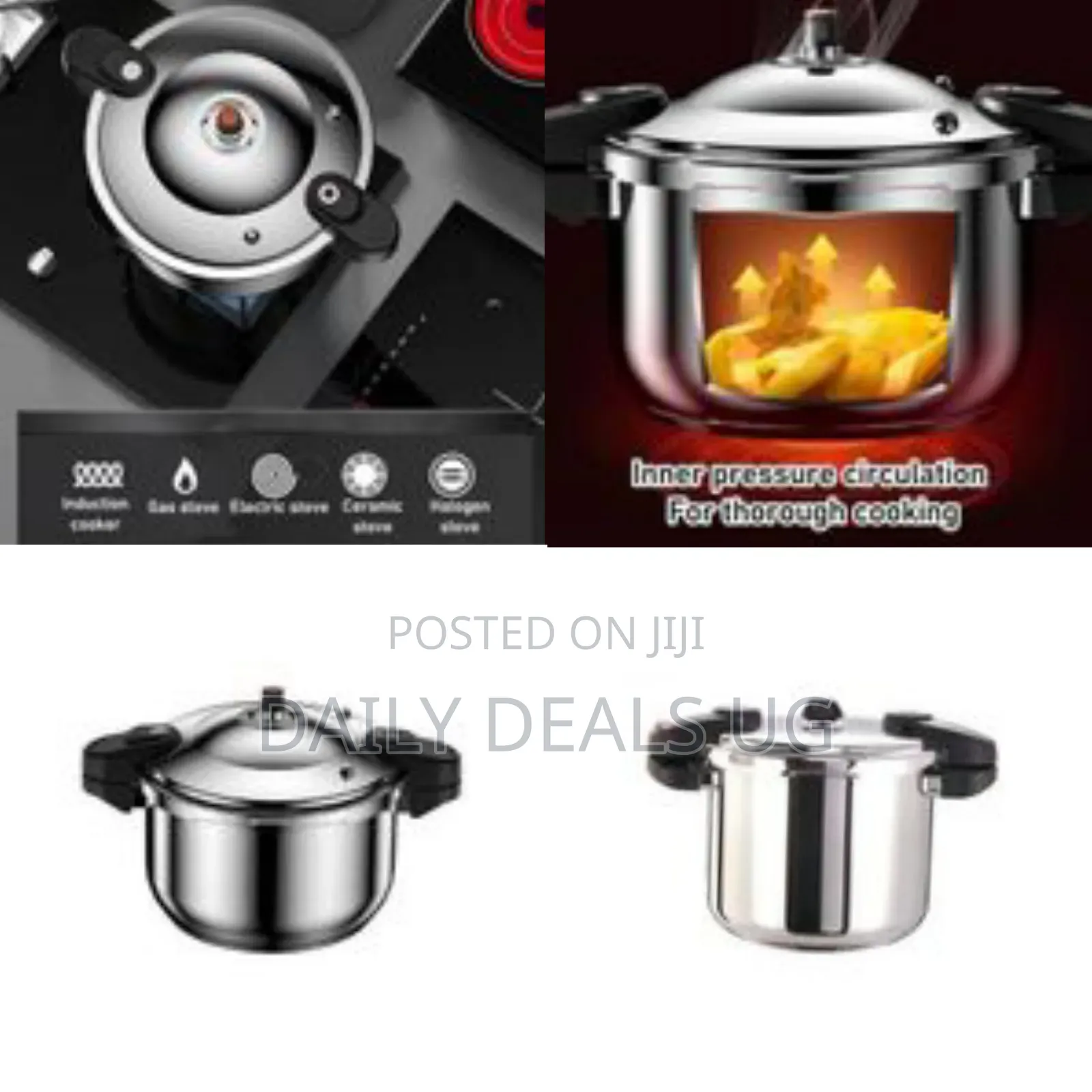 Classic Stainless Steel Pressure Cooker