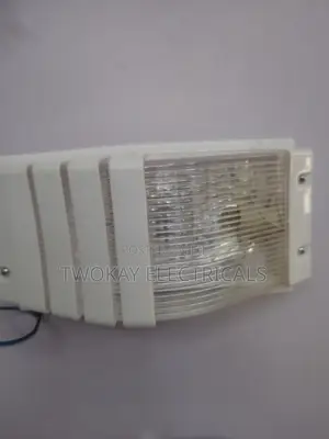 White Bulk Head Security Light