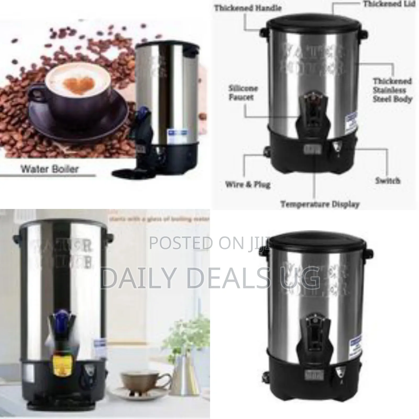 Commercial Electric Water Boiler - Multicolor