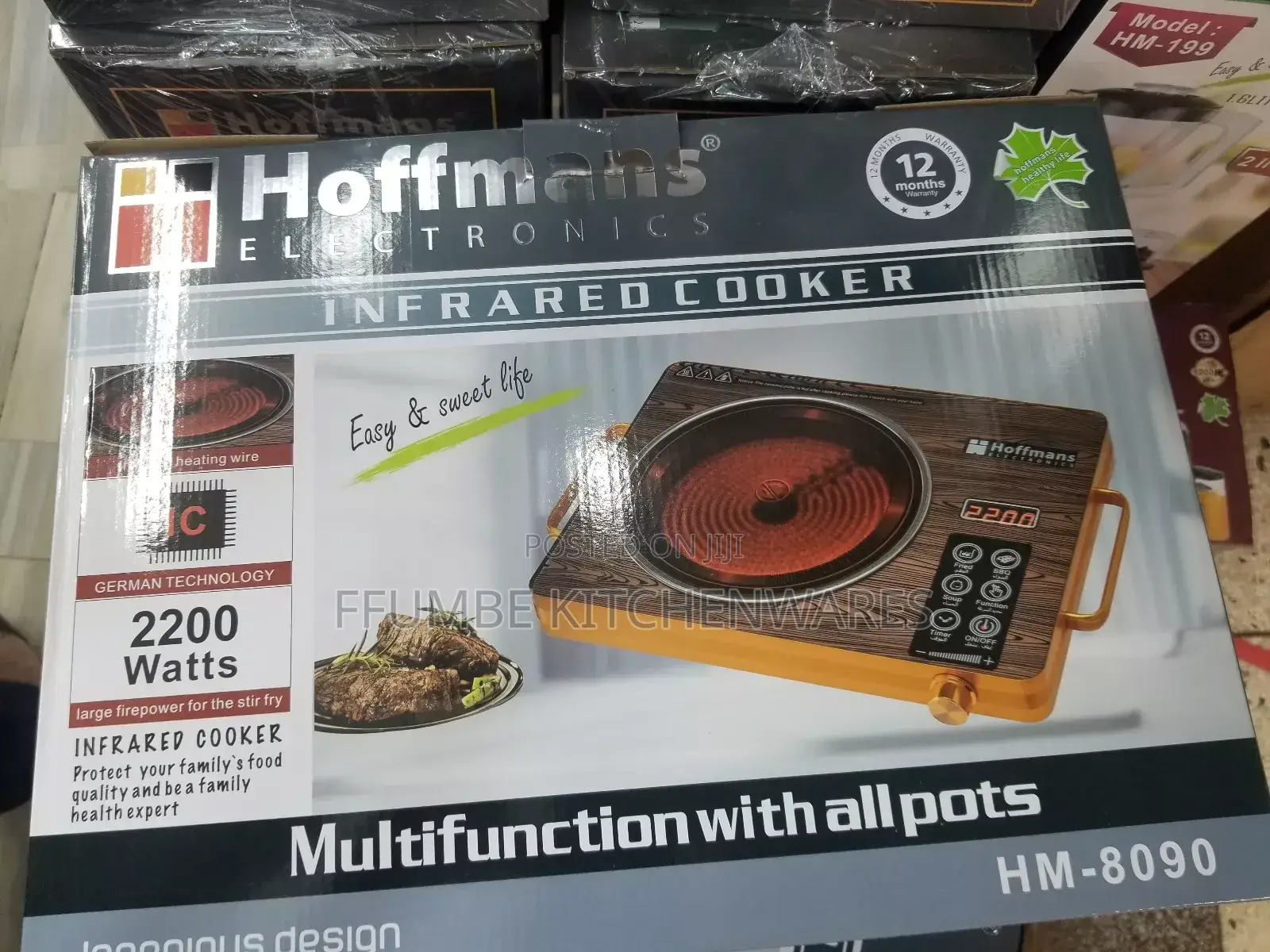 Infrared Cooker Single