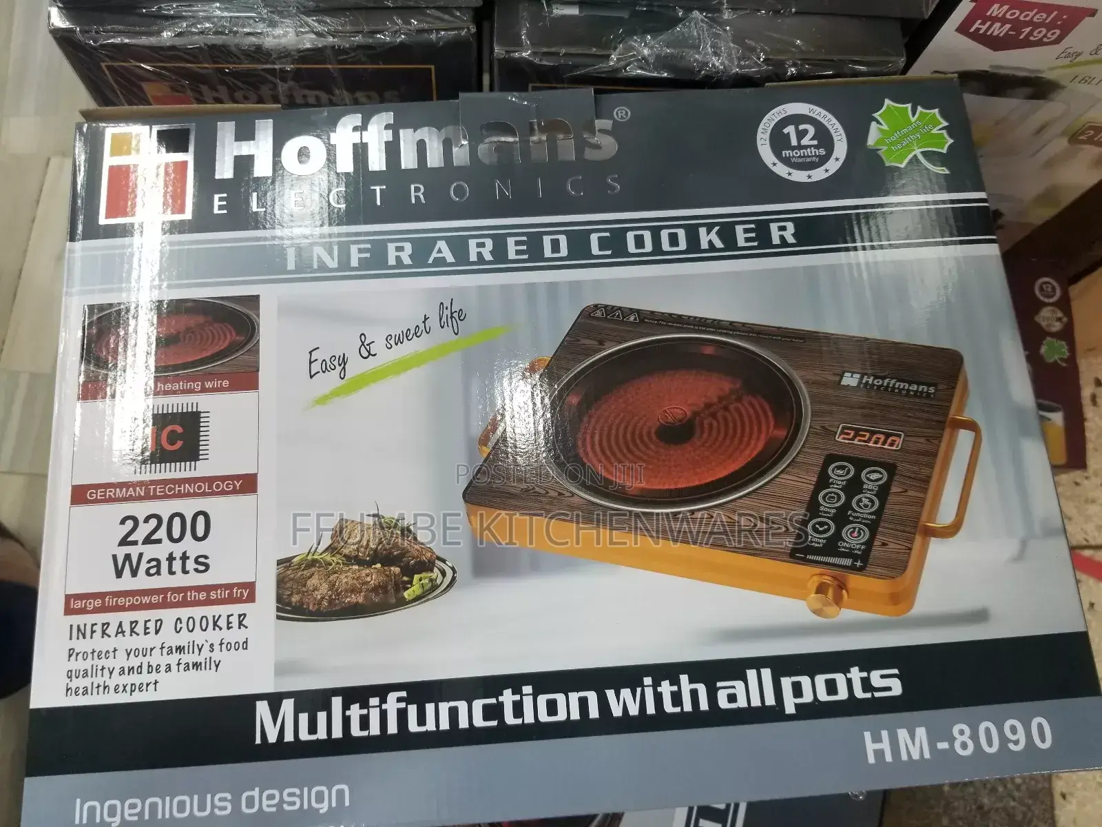 Infrared Cooker Single