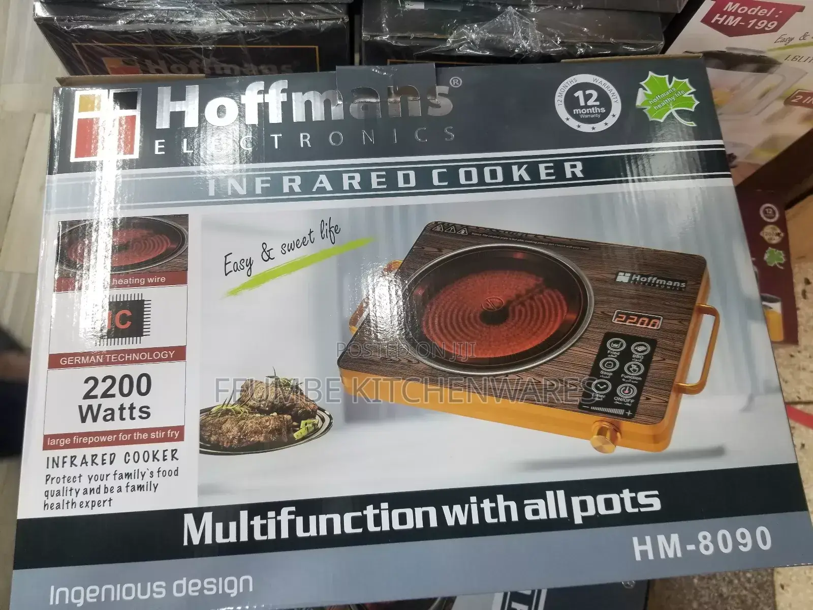 Infrared Cooker Single
