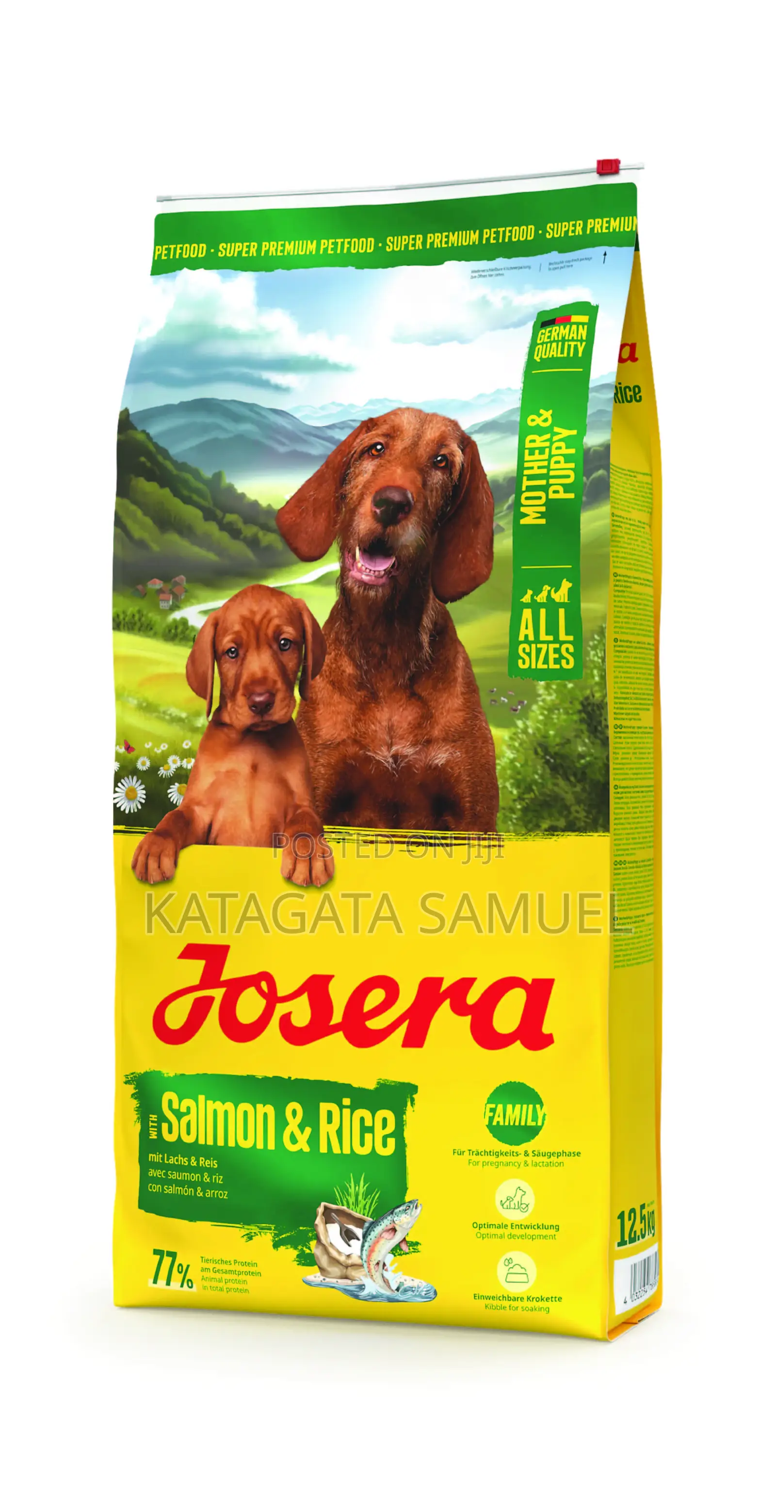 Mother Puppy Salmon Rice 12.5kg Dog Food
