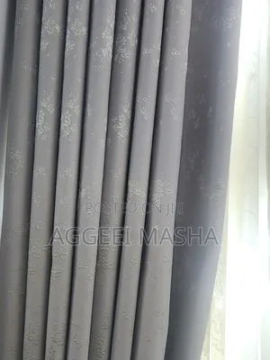 Flocal Gray Curtains