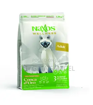 Naxos Adult Duck Chicken Turkey 7 Kg Adult Cat Food