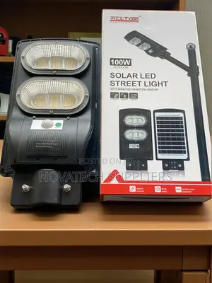 All-Top 100w Led Solar Street Light – No Electricity Needed