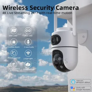 Multi-Lens View Camera, an Outdoor and Indoor Wi-Fi Smart Camera.