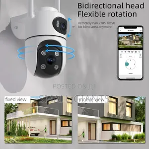 Multi-Lens View Camera, an Outdoor and Indoor Wi-Fi Smart Camera.
