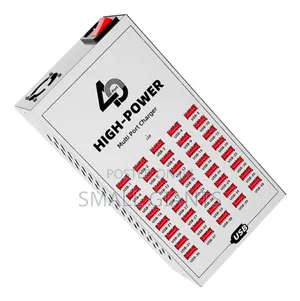 40-Port Usb Charging Station Designed for Simultaneous Charging
