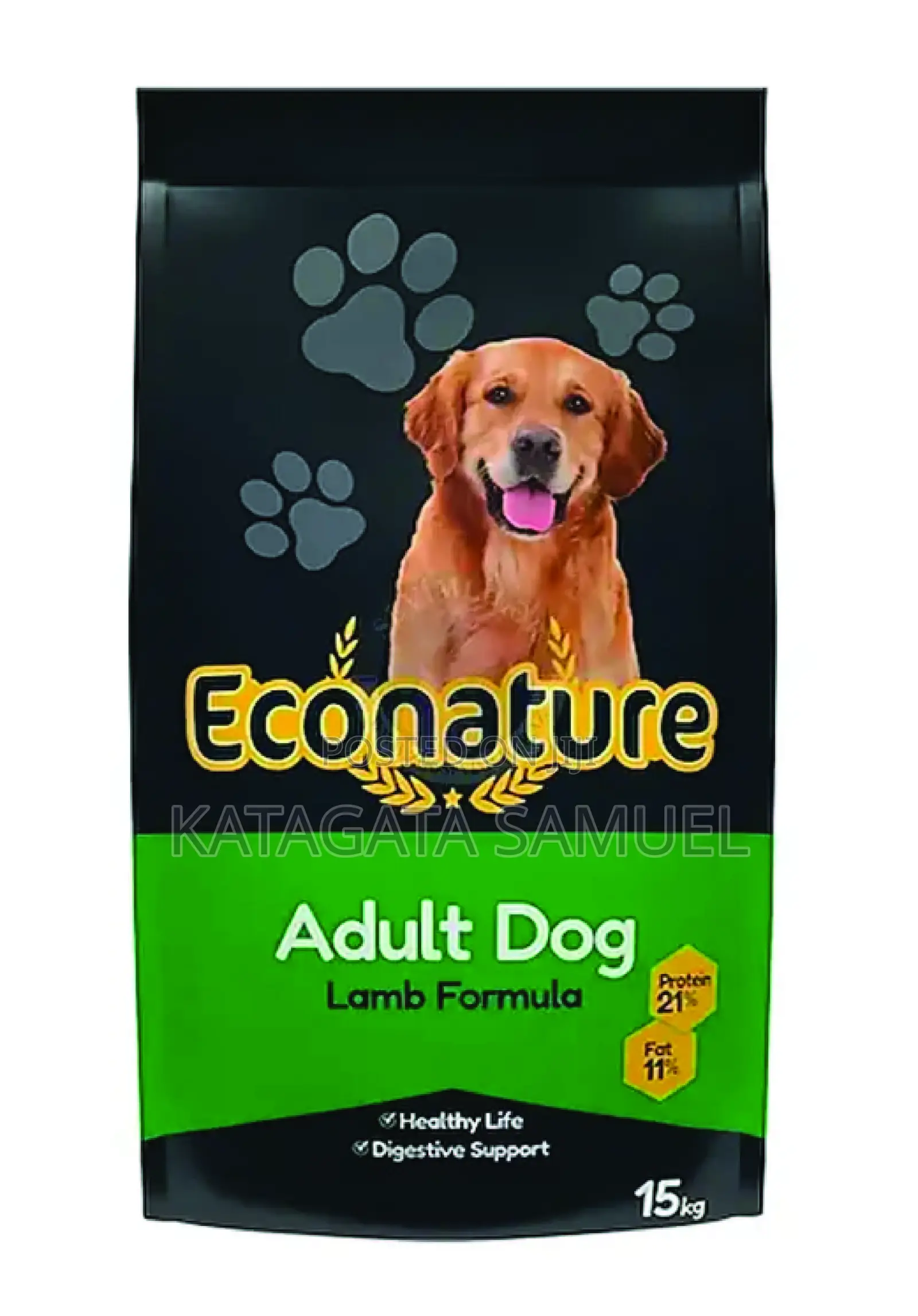 Econature Plus Adult Dog Lamb 15kg
