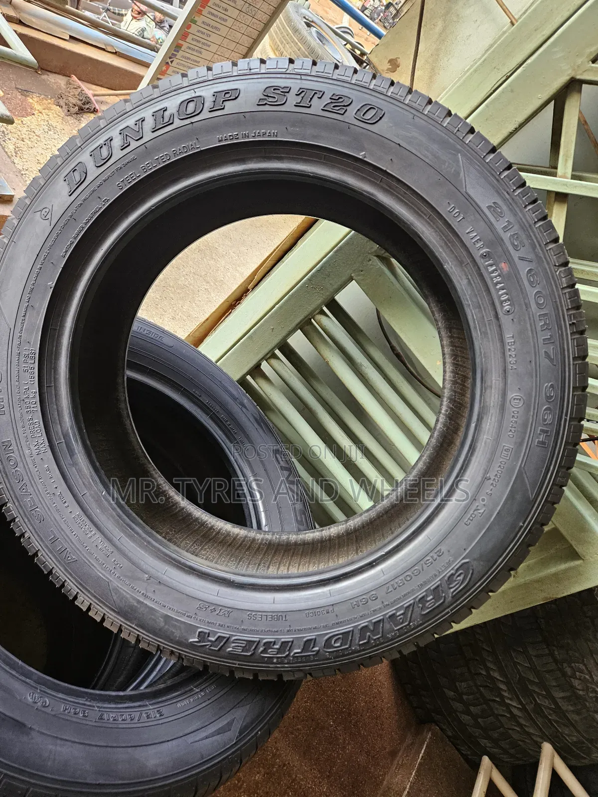 215 60 R17 Dunlop Grandtrek Original Given 5years Warranty Just Order