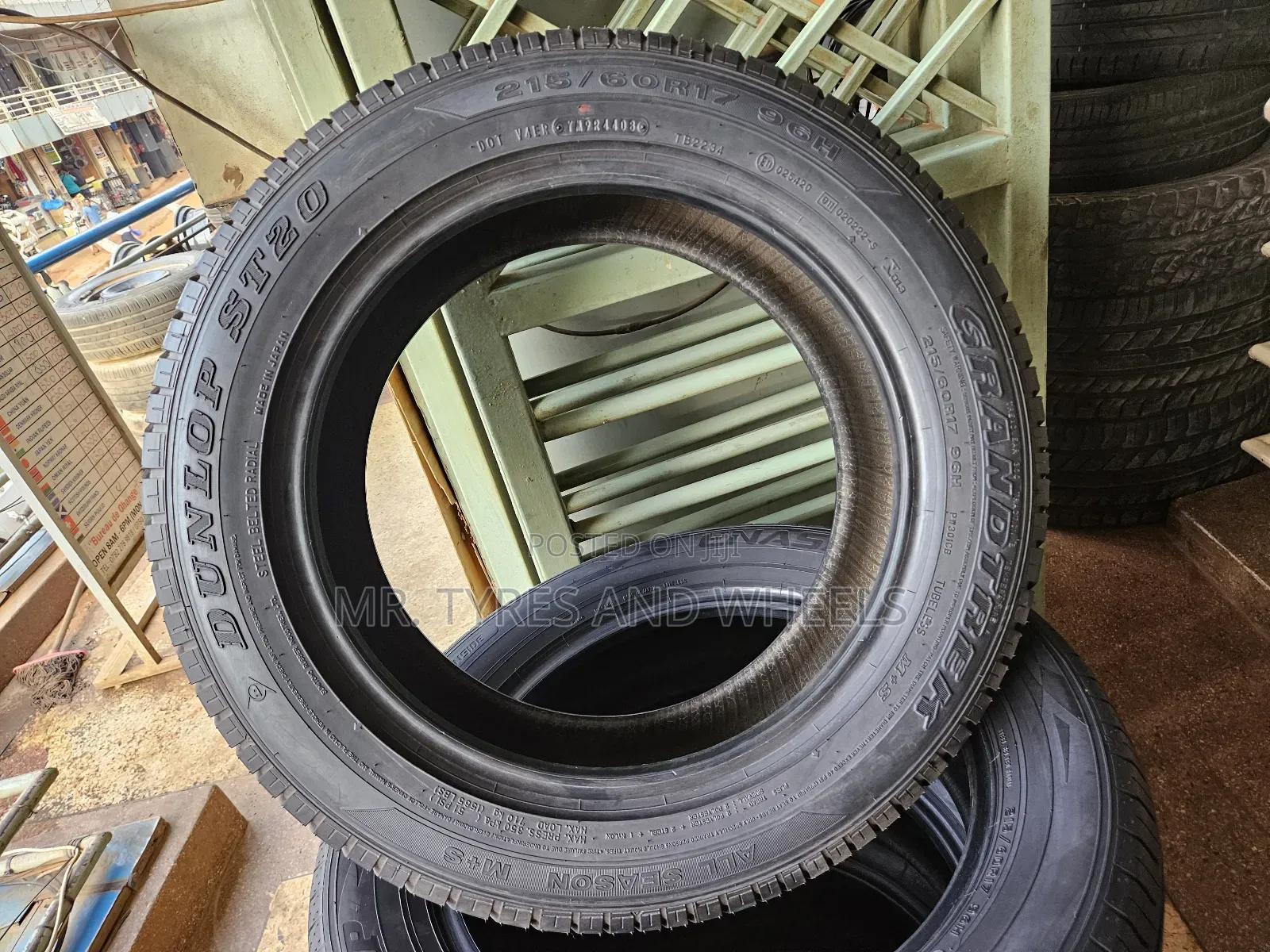 215 60 R17 Dunlop Grandtrek Original Given 5years Warranty Just Order