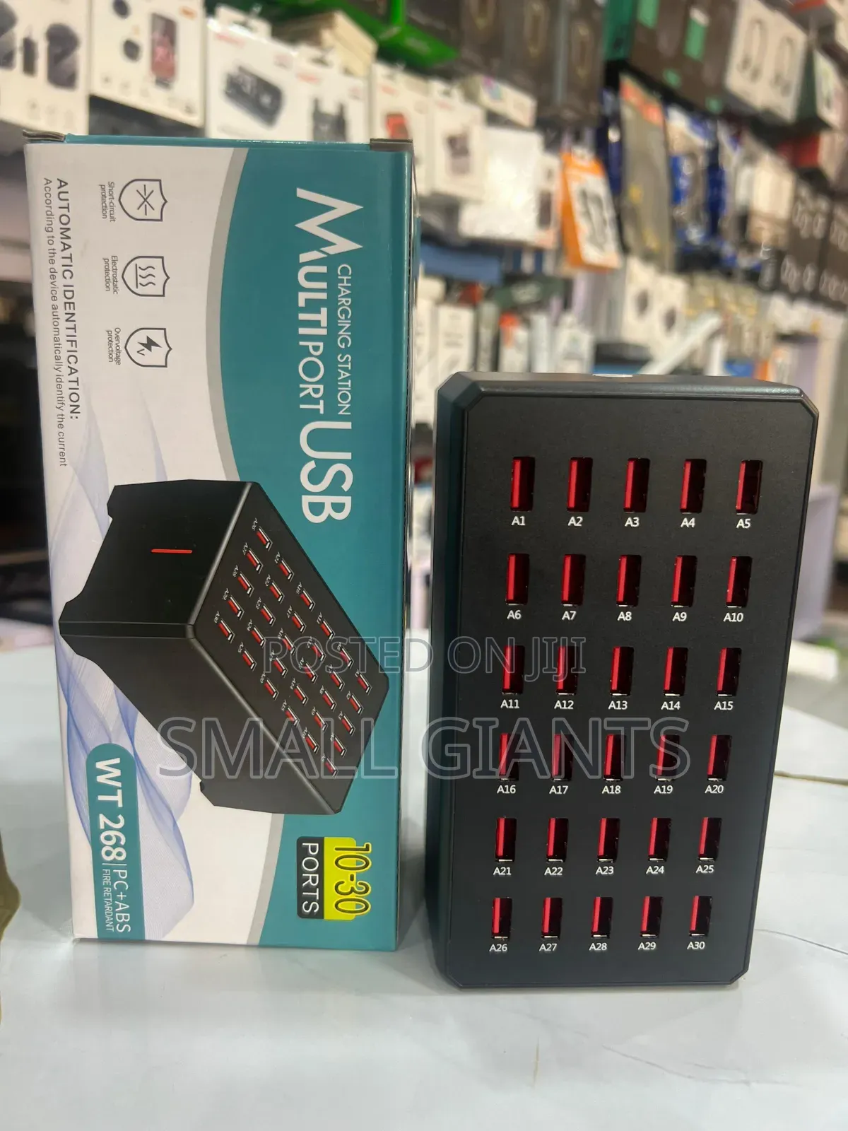Crony Wt268 30-Port Usb Charging Station.