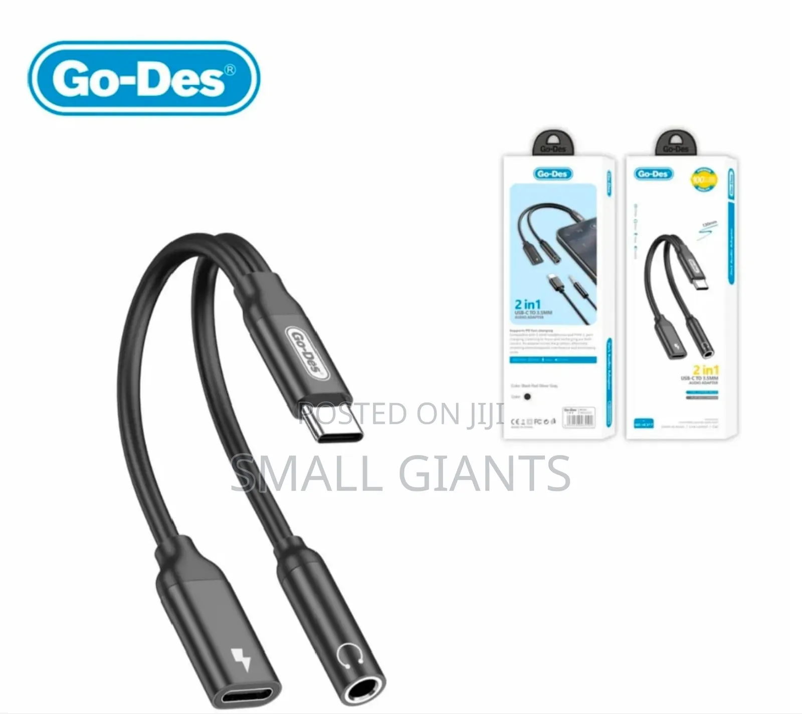 Go-Des Gd-Uc312 Type-C to 3.5mm Converter.