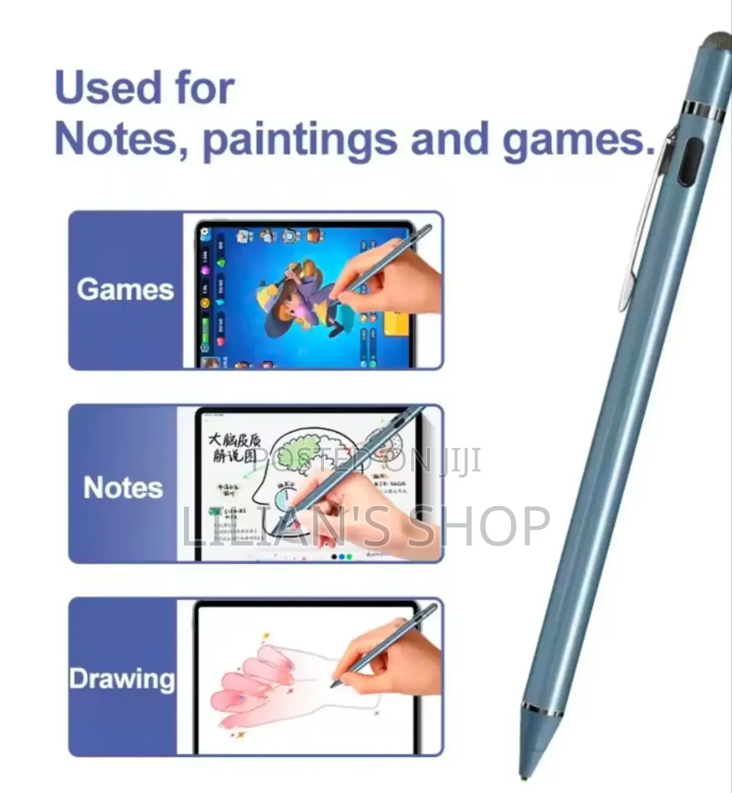 Active Stylus Pen for Touch Screen Device
