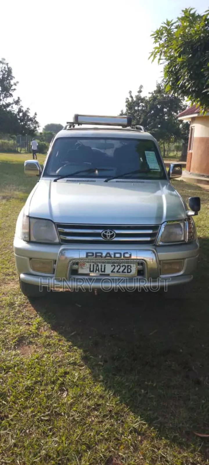 Toyota Land Cruiser Prado 1997 Silver