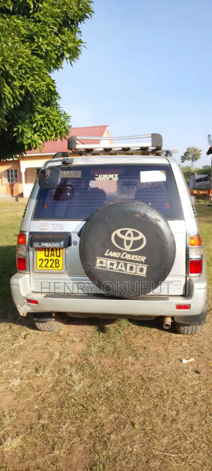 Toyota Land Cruiser Prado 1997 Silver