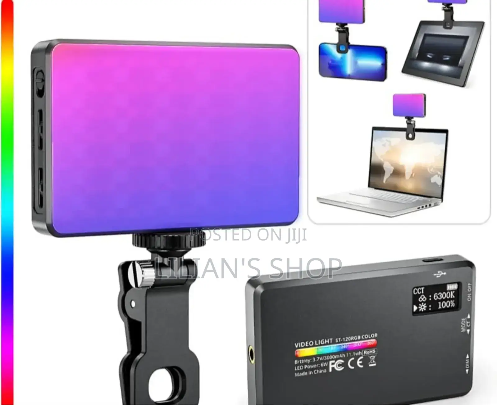 Lj-S02 RGB Led Mobile Phone Fill Light.