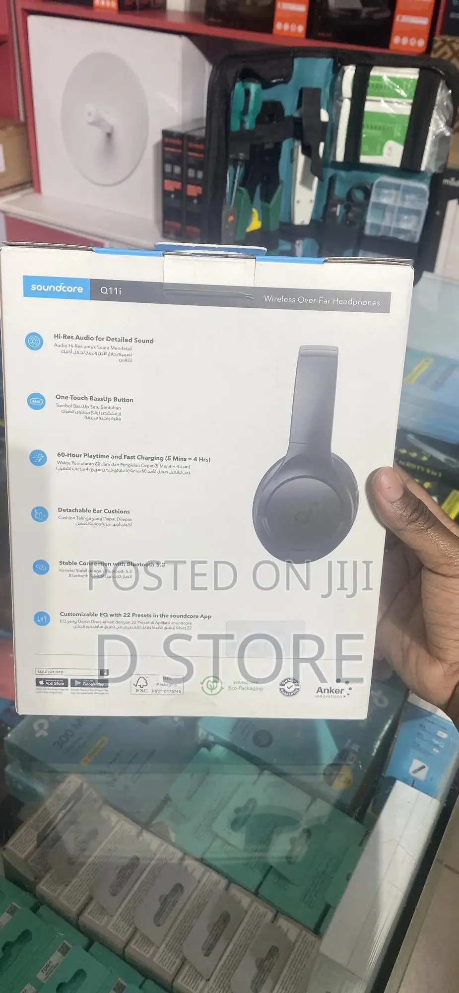 Sound Core Q11i One Touch Deeper Bass Headset
