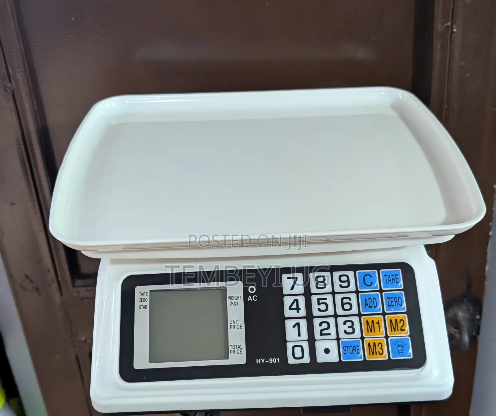 Rechargeable Commercial Price Computing Memory Weighing Scale