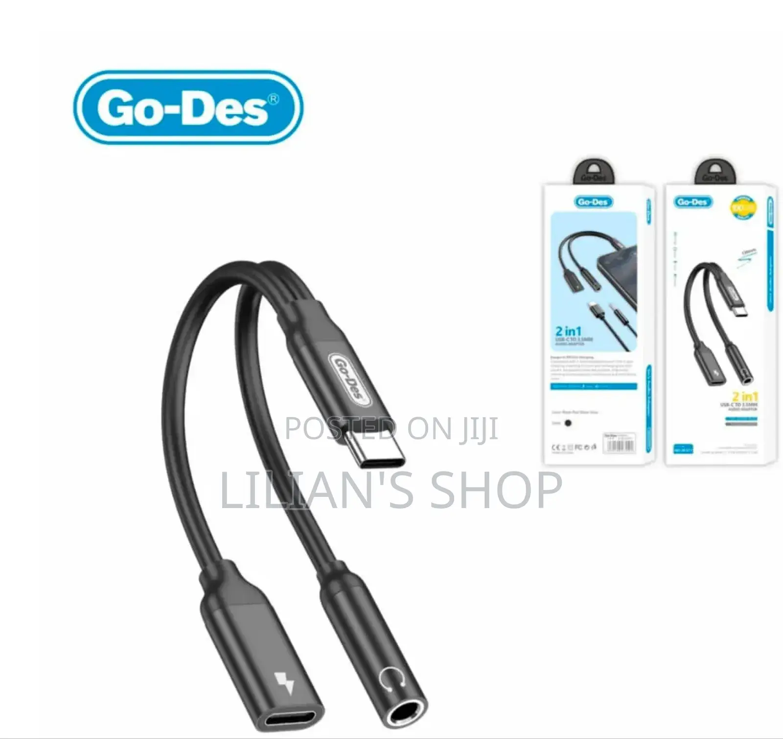 Go-Des Gd-Uc312 Type-C to 3.5mm Converter.
