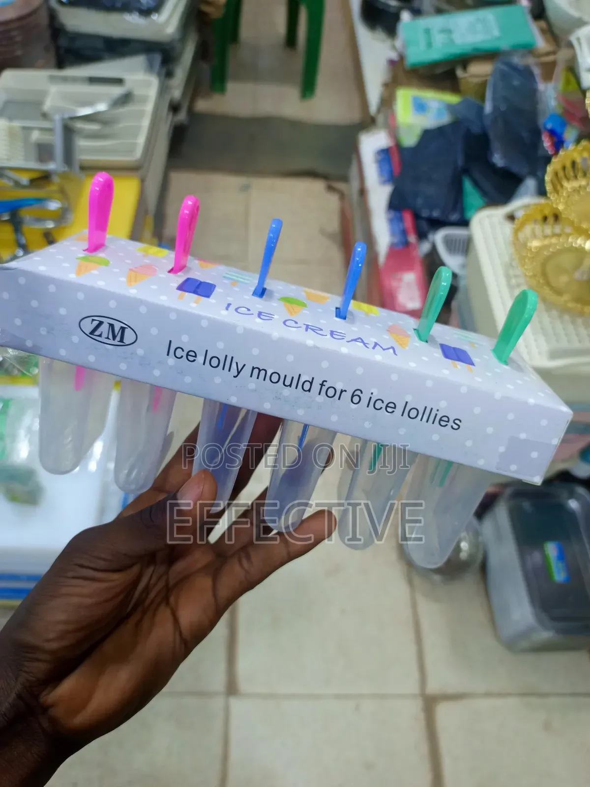 Zm Reusable Ice Lolly Moulds.