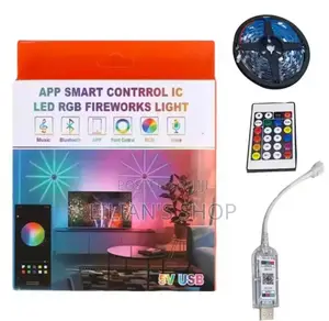 App Smart Control Ic Led RGB Fireworks Light Kit