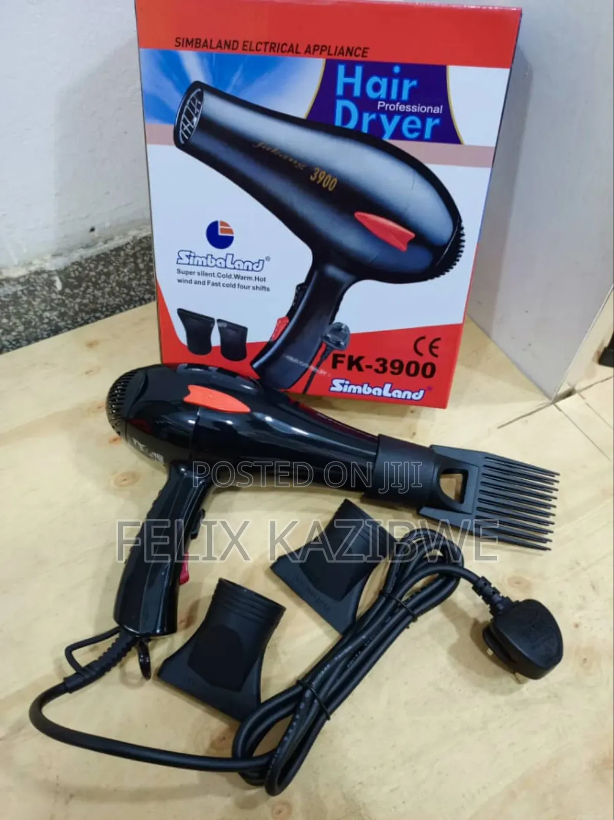 Simbaland Hair Dryer.