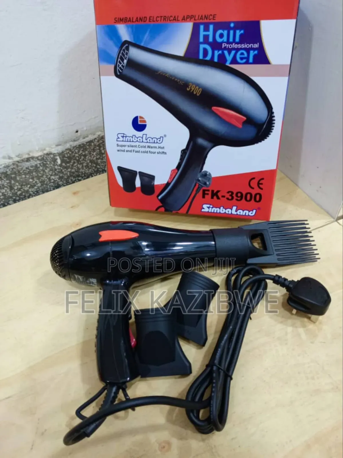 Simbaland Hair Dryer.