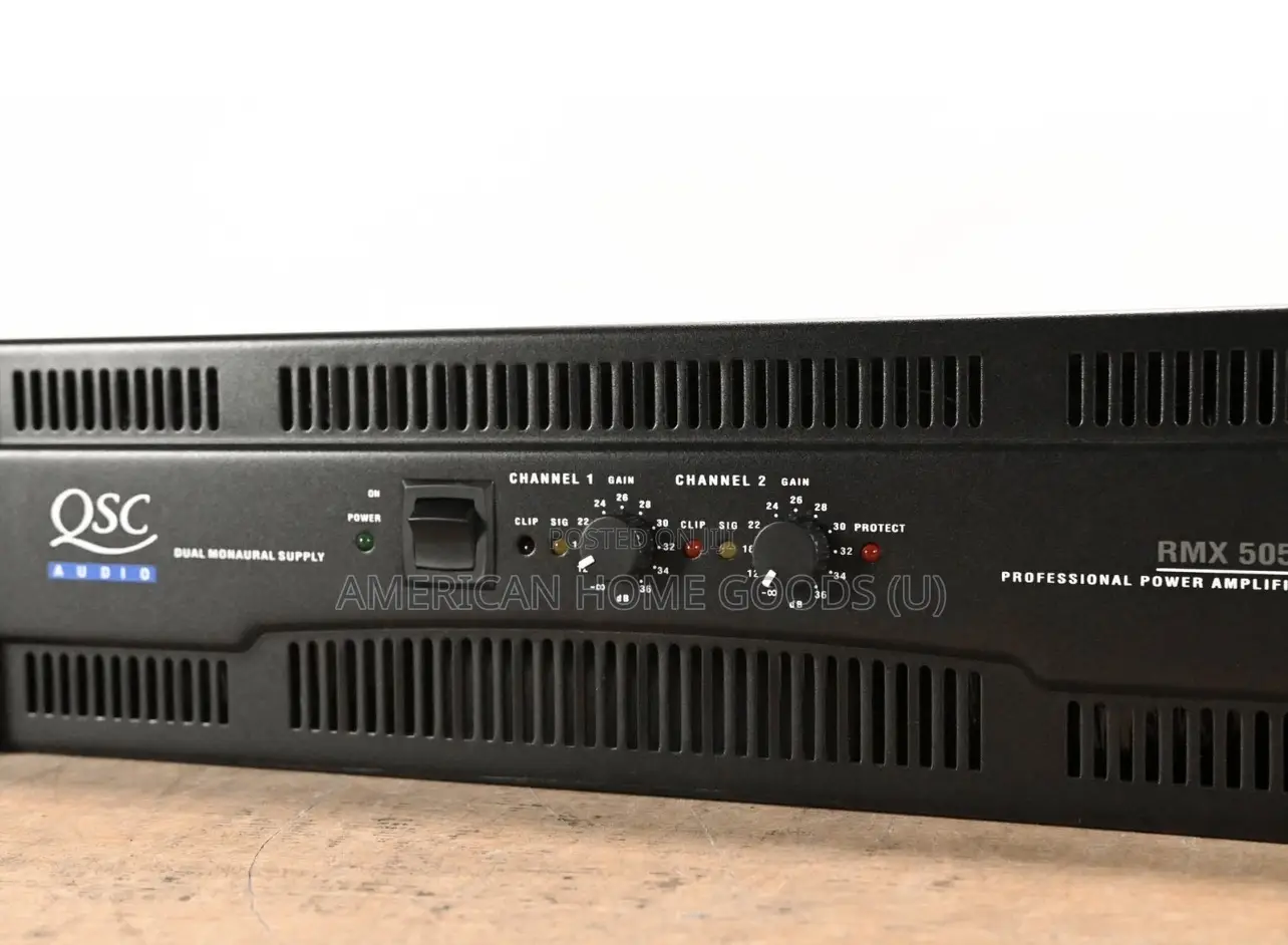 Original QSC Rmx5050 2-Channel 5000 Watt Power Amplifier for Basses