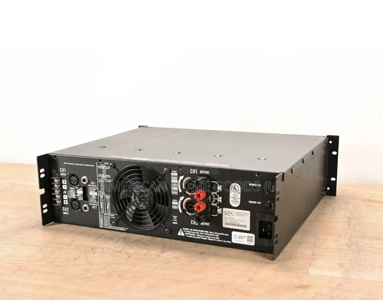 Original QSC Rmx5050 2-Channel 5000 Watt Power Amplifier for Basses