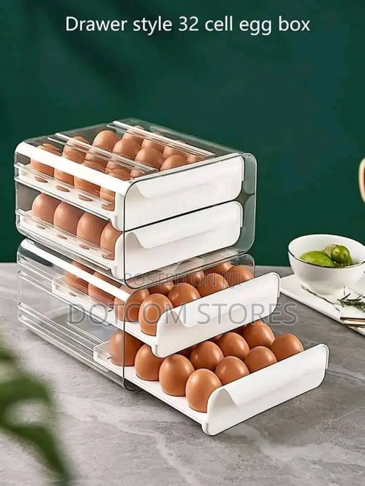 Drawer Style 32 Cell Egg Box